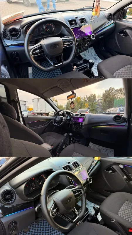 Пpодам ваз granta 2020г с родным пробегом 125.000км. из дополнительного установлено: контурная подсветка салона rgb, управляется с телефона. анатомический мульти руль. сенсорная андроид мультимедия с carplay, установлена музыка усилители саб. также установлена камера заднего вида. диски hre покупались новыми за 70.000₽, резина nexen летняя корейская. в ближнем стоят диодные минилинзы, птф диодные, светят отлично. дефлекторы в стиле мерса. замена масла каждые 5-7 тыс км motul 5w30, бензин только аи95. вложено очень много сил и средств - сделан stage - паук 4/1 - полностью обслужена подвеска - полностью сделаны тормоза - замена масла motul - полный список работ имеется, вышлю реальному покупателю машина в хорошем состоянии вложений не требует полная комплектация кондиционер туманки подогрев сидений подогрев заднего стекла, электро регулировка зеркал, эл стеклоподъемники. цена 680.000₽ продажа срочная я собственник машина на учете на мне. +79495721215 донецк 📞 звоните: +7(949)5721215 - фотография - 10