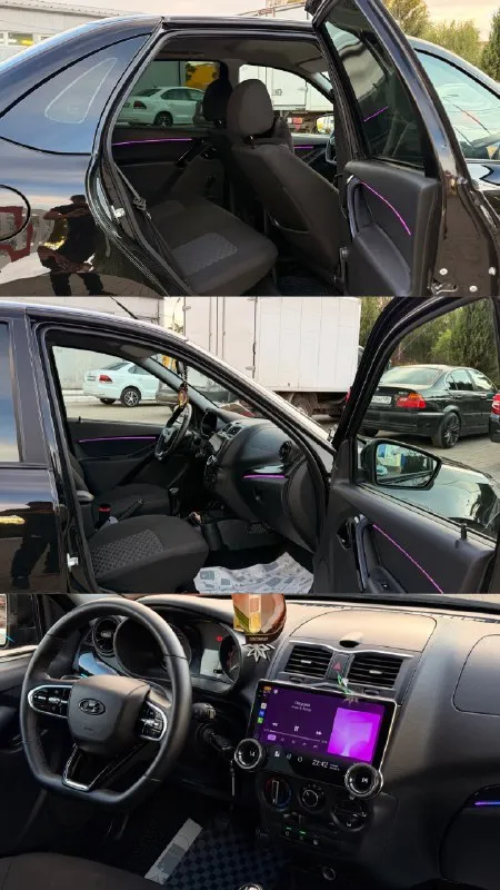 Пpодам ваз granta 2020г с родным пробегом 125.000км. из дополнительного установлено: контурная подсветка салона rgb, управляется с телефона. анатомический мульти руль. сенсорная андроид мультимедия с carplay, установлена музыка усилители саб. также установлена камера заднего вида. диски hre покупались новыми за 70.000₽, резина nexen летняя корейская. в ближнем стоят диодные минилинзы, птф диодные, светят отлично. дефлекторы в стиле мерса. замена масла каждые 5-7 тыс км motul 5w30, бензин только аи95. вложено очень много сил и средств - сделан stage - паук 4/1 - полностью обслужена подвеска - полностью сделаны тормоза - замена масла motul - полный список работ имеется, вышлю реальному покупателю машина в хорошем состоянии вложений не требует полная комплектация кондиционер туманки подогрев сидений подогрев заднего стекла, электро регулировка зеркал, эл стеклоподъемники. цена 680.000₽ продажа срочная я собственник машина на учете на мне. +79495721215 донецк 📞 звоните: +7(949)5721215 - фотография - 9