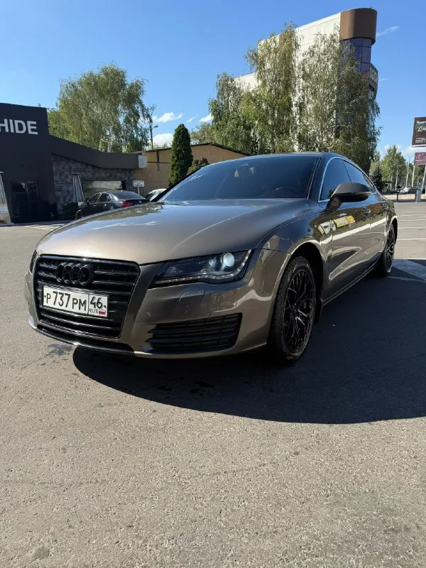 Продам свою машину, я хозяин по документам. audi а7 - 2.8 атмосферный двигатель не дымит ! все работает отлично. полное то с заменой ( ходовой части ! тормозной системы! ) новые титаны, новая резина! полный привод. цена 2000 🍋 донецк осмотр. машина не подведет не в чем! +79885874221 📞 звоните: +7(988)5874221 - фотография - 1