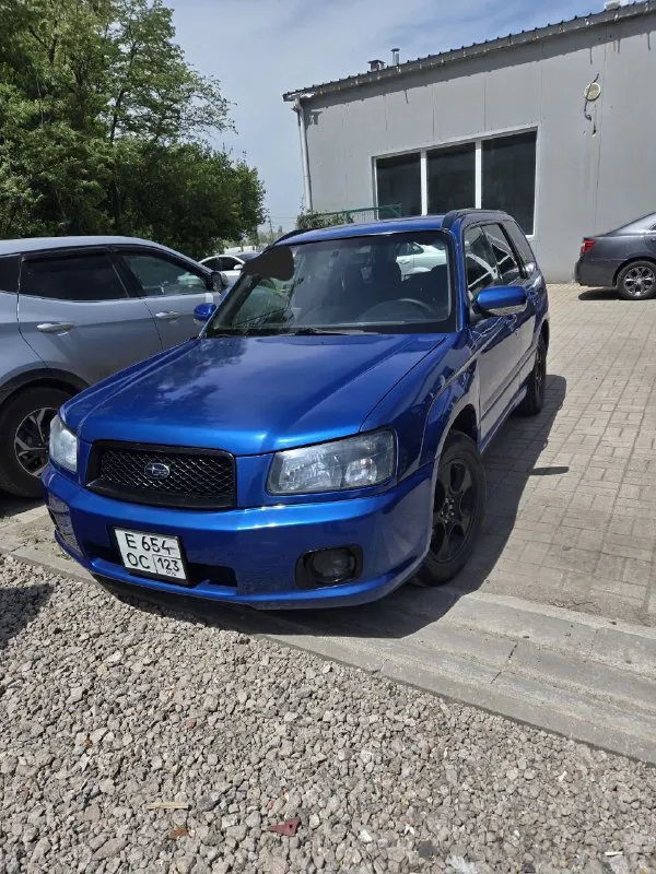 Продам subaru forester 2003 2.5 атмосфера мотор контрактный 90т. км сел поехал, документы в порядке.... - фотография