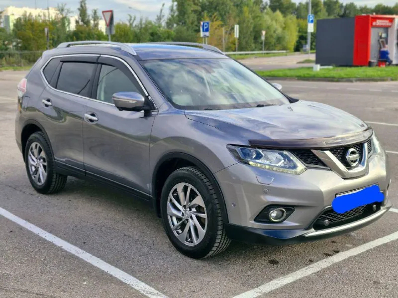 Nissan x-trail 2016. г. в. двигатель атмосферный 2.5 л! вариатор. полный привод! 170 тыс км. самая ж... - фотография