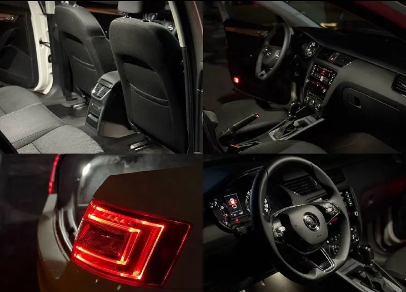 Skoda octavia 1.8t 2015г. комплектация и дооснащение: • мультимедиа мiв 2.5 аmundsеn (саrрlаy/аndrоid аutо, активная навигация). • зимний пакет: лобовое стекло с подогревом, заднее стекло с подогревом, все сиденья с подогревом. • камера заднего вида. • новый спортивный руль skоdа (а8). • усиленный свет: линзы аоzооm а19, новые стёкла фар, полировка птф, бронеплёнка на фары и птф. • газовые упоры stаbilus капота и багажника. большой сервис сделан недавно: маховик и сцепление luк, тормоза zimmеrmаnn по кругу, замена рычагов, помпа термостат, кондиционер заправлен, радиаторы промыты. машина полностью обслужена. есть сколы по кузову — типично для этого кузова. цена: 1.250.000. осмотр: донецк. whatsapp telegram:+79150131010 феникс:+79495098589 - фотография - 8