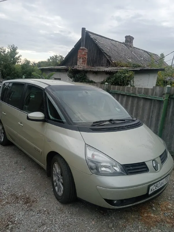 Renault эспейс 4 2005 года. 2.0 бензин. плюс стоит пропан, вписан в птс. пятиместный, два комплекта... - фотография
