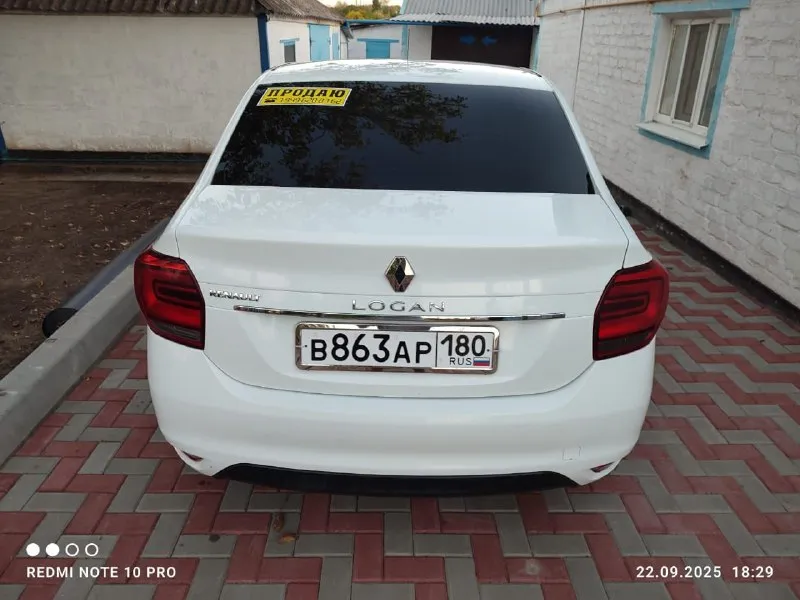 Renault logan 2018 1.5 мт 150 000 родного пробега 2 хозяина мотор 1.5 турбо дизель коробка механика, очень экономичный автомобиль 5/100 машина в хорошем состоянии, технически в отличном. без каких либо нареканий, кондиционер работает холодит отлично 2 электро стеклоподъёмника, регулировка зеркал. новая летняя резина на новых литых дисках. второй комплект зимней на штампах. хорошая лед оптика, штатная мультимедиа, дорогие чехлы по документам полный порядок цена 850 000 территориально г мариуполь тел+79496208762 если не можете дозвониться пишите в телеграм. - фотография - 7