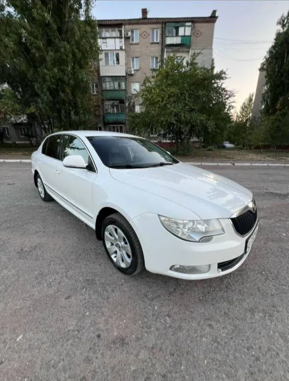 Skoda superb 2012 1.8 240 оригинального пробега! зеленая автотека! без дтп! родной окрас, родные сте... - фотография