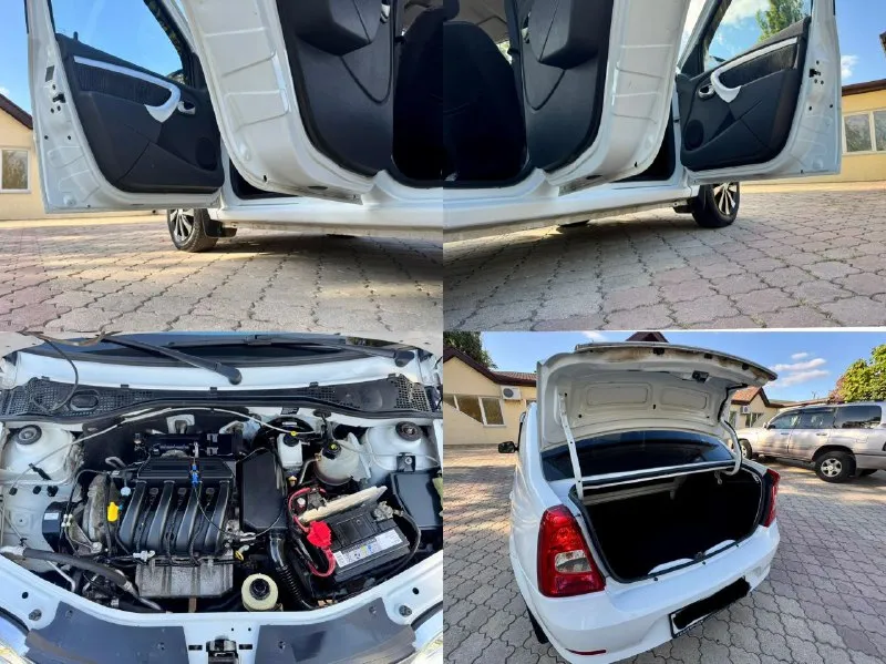 🚗 продаётся renault logan, 2013 год выпуска 📍 осмотр: харцызск ✅ родной пробег — 154 000 км ✅ в такси не использовалась, хозяйская машина ✅ люксовая комплектация мотор 1.6, 16 клапанов. коробка и подвеска в отличном состоянии. машина полностью обслужена, не требует вложений — работает каждая кнопка. кондиционер перезаправлен и отлично холодит. весной проведено полное обслуживание подвески и тормозной системы. комплектация: • кондиционер • 4 электростеклоподъёмника • гидроусилитель руля • abs • противотуманые фары • обогрев заднего стекла и боковых зеркал • электрозеркала • центральный замок • заводская сигнализация • 2 ключа • сервисные книжки • полный порядок с документами 💰 цена: 615 000 руб. (разумный торг уместен) 📲 телефон для связи: +79498501337 - фотография - 7