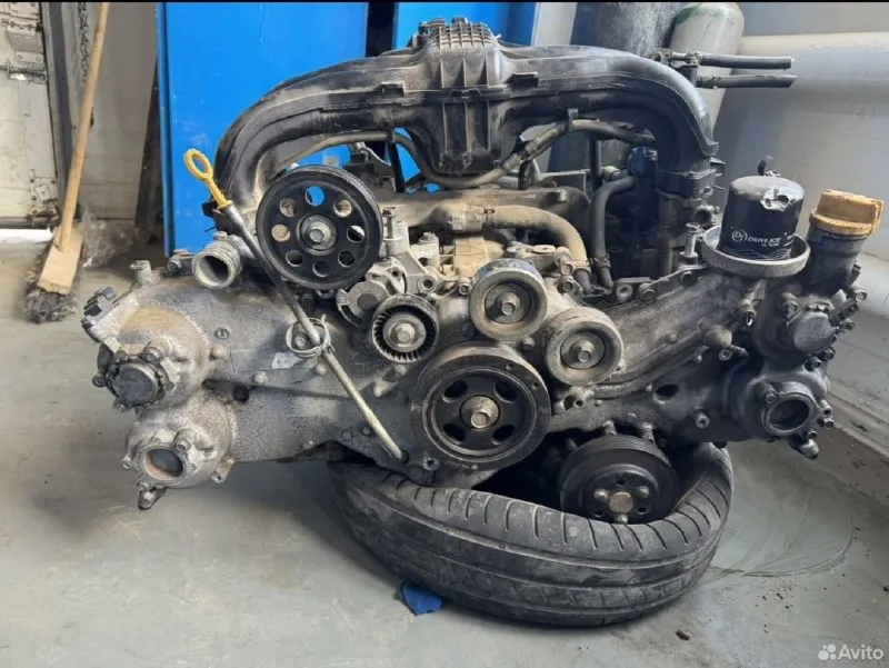 Продам двигатель fb25b с двумя фазовращателями. subaru форестер 4, 2014г, европеец, в рабочем состоя... - фотография