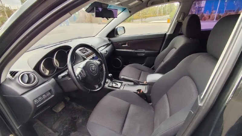 Mazda 3 1.6 2006 год пробег: 208 тыс. км. цена: 465.000 рублей продам мазду 3 на автомате по цене гранты. надежный, крепкий автомобиль, техническая часть в порядке, состояние сел - поехал. автомобиль хорошо укомплектован, климат-контроль, андроид мультимедиа, линзованная оптика, легкосплавные диски и свежая резина. осмотр: донецк, район южного ав 📞 +79496317985 📞 звоните: +7(949)6317985 - фотография - 7