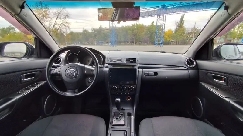 Mazda 3 1.6 2006 год пробег: 208 тыс. км. цена: 465.000 рублей продам мазду 3 на автомате по цене гранты. надежный, крепкий автомобиль, техническая часть в порядке, состояние сел - поехал. автомобиль хорошо укомплектован, климат-контроль, андроид мультимедиа, линзованная оптика, легкосплавные диски и свежая резина. осмотр: донецк, район южного ав 📞 +79496317985 📞 звоните: +7(949)6317985 - фотография - 9