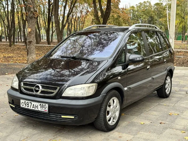 Opel zafira a 2003 года выпуска 1.8 бензин механика технически идеально вся обслуженная вложений не... - фотография