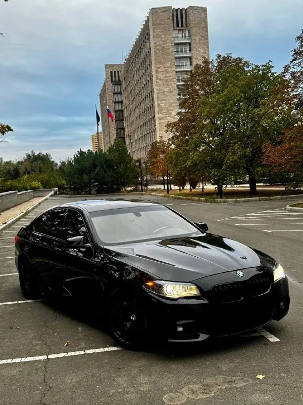 Продам bmw 535i рестайлинг 2014 года выпуска заводской m-pac, на заднем приводе автомобиль в отлично... - фотография