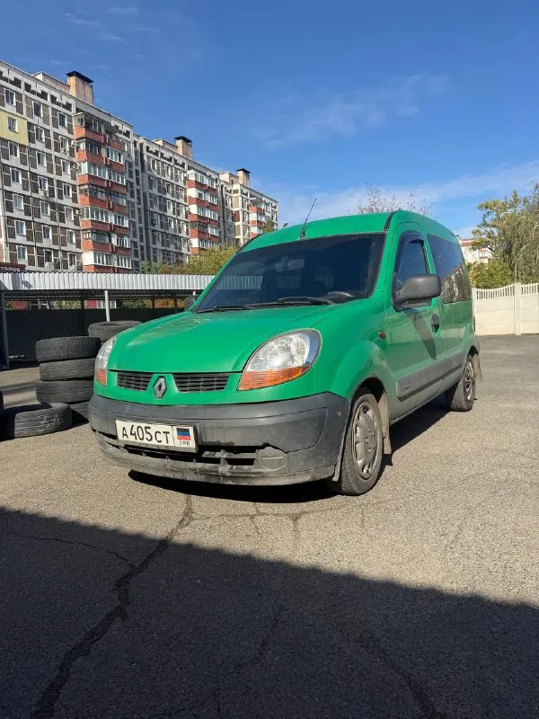 Прода рено кенго, 1.5 дизель 2004 года выпуска, родной пробег 191 тысяча, машина из под дедушки, в х... - фотография