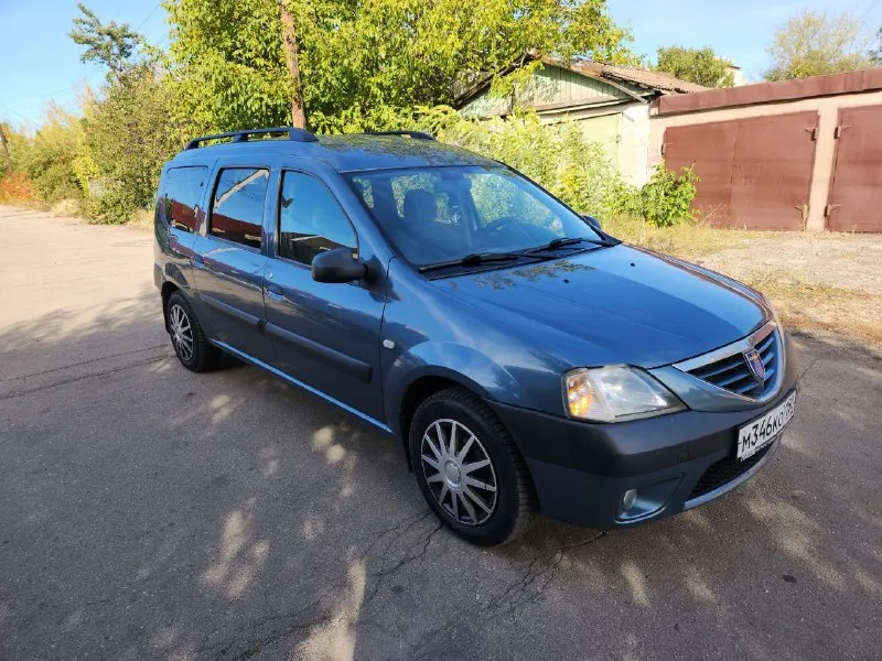Продам dacia logan 2008 год 7 мест. 1.6 8 клапанов 90 л. с, кпп механика. машина местная куплена в донецке в салоне. комплектация- кондиционер, передние стеклоподьемники, гур, птф, air bag, центральный замок, электро зеркала, сигнализация. г макеевка, цена 650000 р. +79493081144 📞 звоните: +7(949)3081144 - фотография - 2