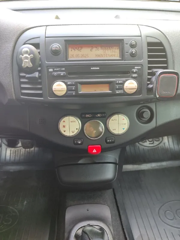 ✅ в продаже nissan micra ✅ 2004 год ✅ двигатель 1,4 бензин ✅ коробка механика ✅ птс оригинал, машина местная ✅ пробег 158 000 км кузов весь в родном окрасе, всё стекла родные, включая лобовое. мотор, коробка, ходовая часть, на отлично, новая выхлопная система. хорошая комплектация. без ключевой доступ, мультимедиа, работающий климат контроль, подогрев сидений, диски, новая резина. юридически чист. любое переоформление, любые проверки. ✅ цена 400 000 ₽ ✅ осмотр донецк ✅ тел: +7(949) 381-97-61 - фотография - 9