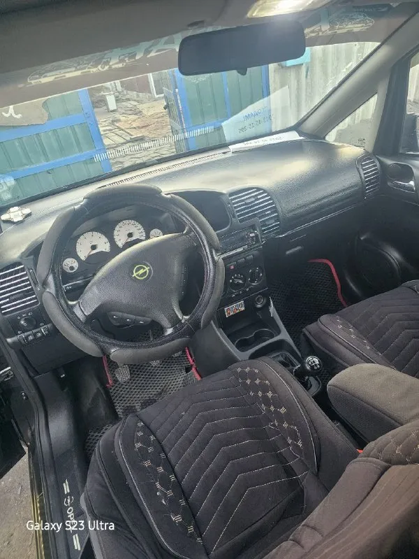 Продам opel зафира 7 мест, 2000г. в хорошем состоянии, кузов без рыжиков, мотор и кпп все работает исправно, полное переоформление, цена 480т. +79494615295 снежное. 📞 звоните: +7(949)4615295 - фотография - 6