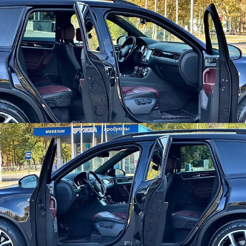 Volkswagen touareg кпп - автоматическая ( asin ) двигатель - 4.1tdi v8 4motion год выпуска - 2010 пробег - 190.000км цена - 1.950.000₽ тел. +79493902663 либо: +7 (949) 679-98-14 в продаже шикарный джип который содержит в себе идеальное сочетания надежности, мощности и экономичности. автомобиль имеет шикарный вид, проведена полная палировка кузова с покрытием жидкого стекла. стоят правильные колеса ( без внимания на дороге не оставит ) в жирной комплектации exclusive: прекрасное сочетание цветов салона, которое есть только в данной комплектации; двухзонный климат-контроль; эл. привод богажника; эл. привод передних сидений с памятью; бесключевой доступ; круиз-контроль; штатный адаптивный ксенон; датчик дождя и света; эл. складываемые зеркала с подогревом; штатная мультимедиа со всеми современными плюшками; подогревы сидений; подогрев лобового; запуск двигателя с кнопки; парктроники и многое другое. авто дарит кучу положительных эмоций от вождения с 📲 tg: @vladimir_23_23_23 📞 звоните: +7(949)3902663 - фотография - 5