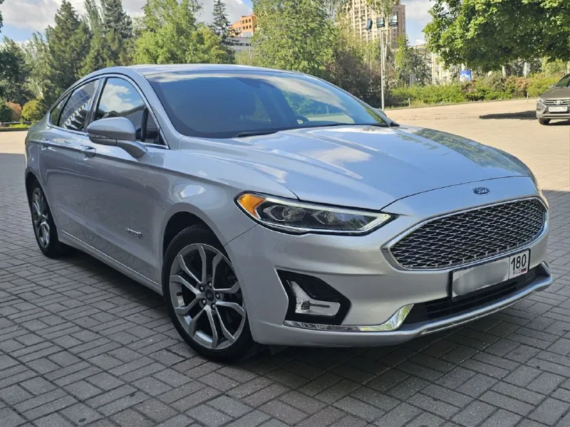 Ford fusion hybrid 2019, топовая комплектация titanium. пробег 99 800 км. я единственный владелец в... - фотография