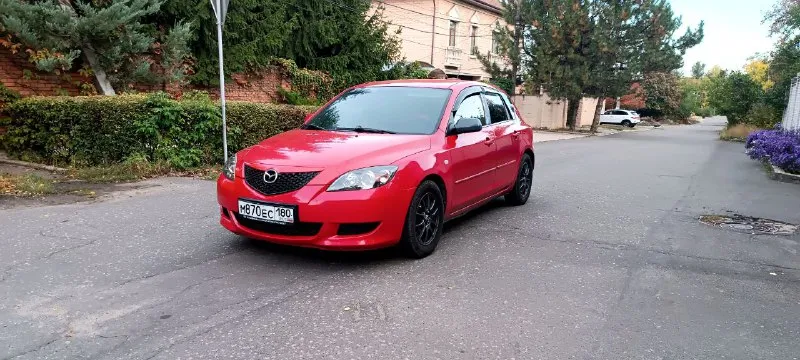 Mazda 3 2004 год пробег 213000 двс 1.6 коробка без нареканий, ходовая часть не гремит не стучит, нов... - фотография