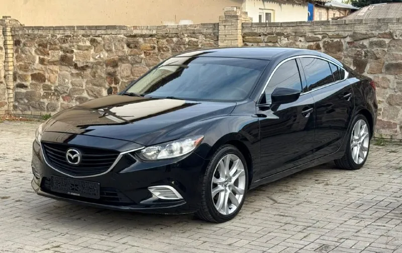 🔥 mazda 6🔥 в отличном состоянии! вся безопасность целая! повреждение лёгкое по задней крышке багажни... - фотография