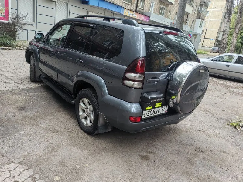 Таота ленд крузер прадо год 2005 дизель 3. л машина на ходу, стук в верхней части мотора, рамма читается в идеале цена 1м ₽. телефон+79493702945 - фотография - 5