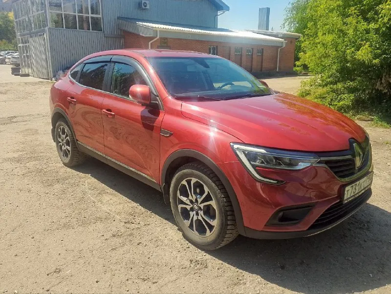 Renault arkana цена 1 650 000р торг год 2021 вин x7lrjc4d267338273 пробег 95000км двигатель 1.3t 150л. с. привод полный кпп автомат (вариатор) тел +7 949 429 62 51 зеленая автотека. 1 владелец. самая полная комплектация. 2 комплекта резины.2 ключа. кожаный салон. подогрев всех сидений. 4 камеры. подогрев руля, лобового стекла. датчик слепой зоны. датчик дождя, света. led фары. музыка bose. запуск с кнопки. бесключевой доступ. донецк. - фотография - 2