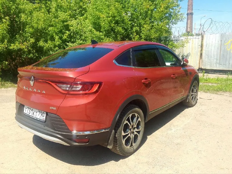 Renault arkana цена 1 650 000р торг год 2021 вин x7lrjc4d267338273 пробег 95000км двигатель 1.3t 150л. с. привод полный кпп автомат (вариатор) тел +7 949 429 62 51 зеленая автотека. 1 владелец. самая полная комплектация. 2 комплекта резины.2 ключа. кожаный салон. подогрев всех сидений. 4 камеры. подогрев руля, лобового стекла. датчик слепой зоны. датчик дождя, света. led фары. музыка bose. запуск с кнопки. бесключевой доступ. донецк. - фотография - 3