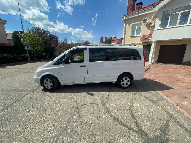Продам mercedes vito 2.1 мт, 2011, пробег 270км цена 2 000 000 ₽ vito 639 пригнан с германии в идеальном состоянии контрактный двигатель ом 651 проведено полное то с заменами всех комплектующих сухая вэбаста произведены замены форсунок на новые масло менялось каждые 10т пробега, один владелец, машина в очень хорем состоянии +79591390163 📞 звоните: +7(959)1390163 - фотография - 3