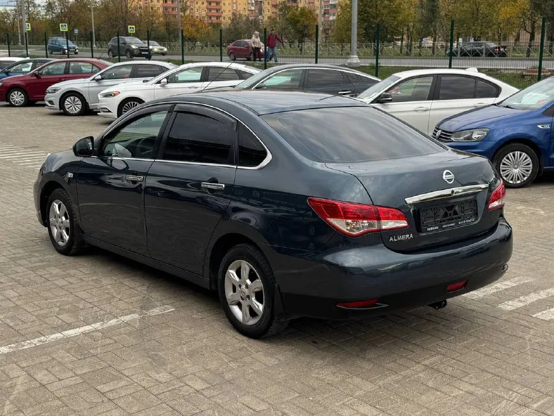 Nissan almera год 2015 двигатель 1.6 топливо -газ -бенз пробег 117т км город мариуполь цена 730т рубл тел +79497309912 авто в очень хорошем состоянии, не гнилая не ржавая! кпп и двигатель в отличном состоянии! салон сохранился очень хорошо есть кондиционер, подушки безопасности, эл стеклоподъемники гбо - фотография - 5