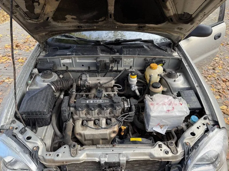 Продаю chevrolet lanos 2008 года выпуска. родной пробег 109.000 км. авто в отличном состояние. комплектация sx(гур, рабочий коноиционер,2 стеклоподъемника, часы, тахометр) двс 1.5 e-tec (opel) работает превосходно, масло не употребляет, коробка механическая без нареканий, ходовая часть обслужена. авто вложений не требует. кузов без дефектов. днище, пороги целые. стаканы, лонжероны без коррозии юридически чистый автомобиль, любой вид переоформления цена 285.000 рублей донецк +79495097888 - фотография - 7