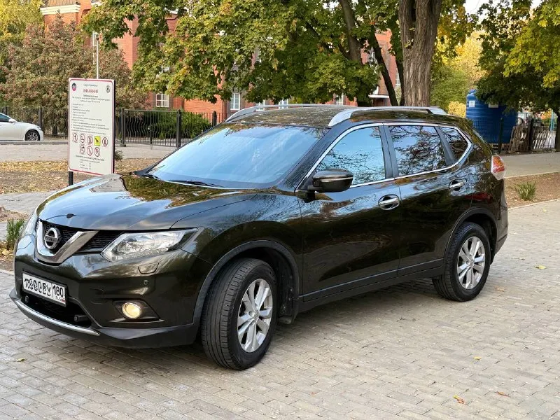 Nissan x-trail 2015г 2.0 акпп автомобиль в отличном состоянии без вложений родной окрас хорошая комплектация двух зонный климат полный без ключевой полный электропакет датчик удержания полосы круиз контроль электро багажник эко режим датчик света датчик дождя двигатель и акпп без нареканий очень красивый цвет два ключа два комплекта колес новая резина любое оформление донецк 1.480.000р +79494143810 📲 tg: н н 📞 звоните: +7(949)4143810 - фотография - 4