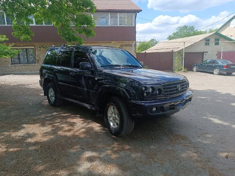 Land cruiser 100 обьемом 4,2 дизель, , европеец 1 хозяин не пригон, в донецке с 2004 года, оптика пе... - фотография