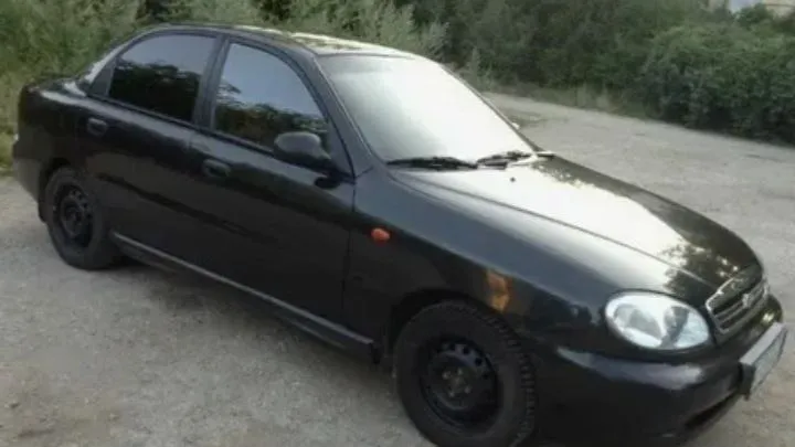 Донецк 130т. р.торг. продам chevrolet ланос,2007г. цвет черный, г/у, стеклоподъёмники, нужно варить,... - фотография
