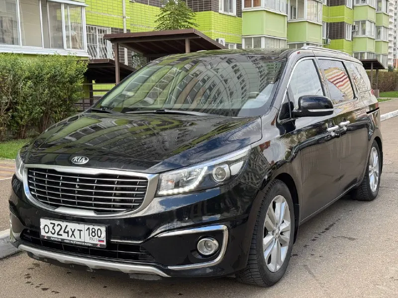 Kia carnival iii 2017г. пробег:155 тыс 2.2 дизель (202 л. с.) цена:2 550 000 тыс. автомобиль в идеальном внешнем и техническом состоянии. крашено заднее правое крыло. все работает, ничего менять не нужно. дополнительно установлен планшет фирмы teyes. музыка отменная. более чем. машина ездила в основном по трассе. вторая машина в семье. для путешествий. с продажей не тороплюсь, адекватный и обоснованный торг присутствует. от машины не избавляюсь. +79693000460 - фотография - 2