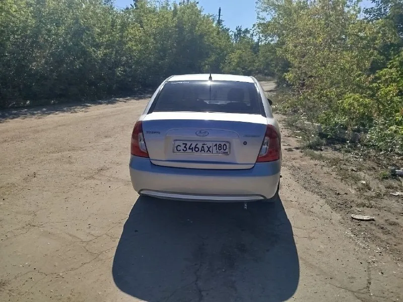 Продам хундай акцент 2008 год газ бензин кпп автомат цена 550 +79494361632 - фотография - 2