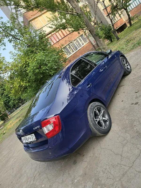 Продам шкода рапид 2014г цена: 1.200.000₽ продам шкоду рапид, пробег 138тыс, родной, эксплуатировалась бережно, технически полностью исправен, не троит не пердит. все светится, горит. стоит магнитола, с поддержкой карплей и навигацией. масла и фильтра заменены меньше 1000км. осмотр ясиноватая, макеевка. звонить или писать по номеру +79495297658 елена(есть тг по этому номеру) - фотография - 5