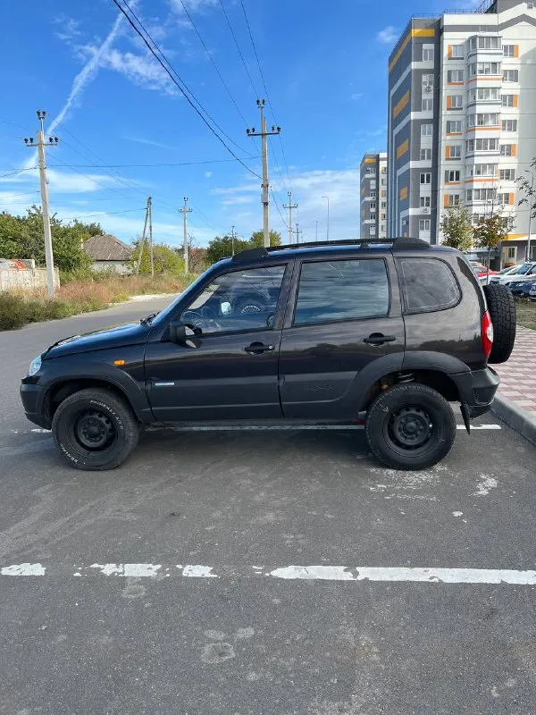 Продам шевроле нива. год - 2010 объем - 1,7л. пробег - 125 тысяч авто в очень хорошем состоянии, в красивом цвете! кузов очень живой, дно завод идеал, пороги в хорошем состоянии! двигатель работает отлично! коробка полностью исправна! ходовая часть новая! салон в идеальном состоянии. гидроусилитель, стеклоподъемники, электро зеркала, фаркоп! приятная музыка стоит очень хороший свет в придачу отдам некоторые новые запчасти! осмотр г. мариуполь цена - 470 тысяч рублей тел. +79494970042 - фотография - 8