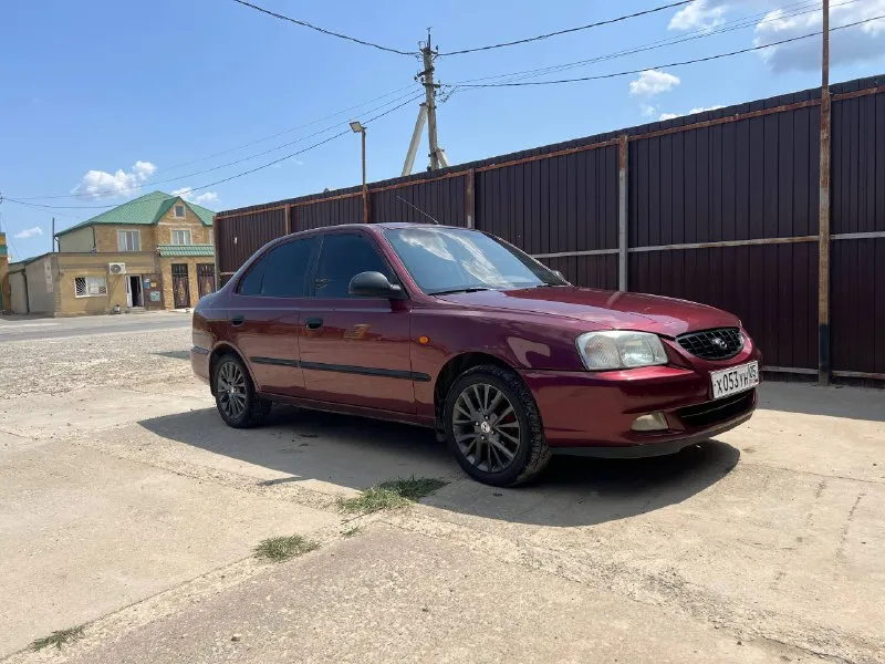 Hyundai accent 1.5 102л. с машина на полном ходу в хорошем состоянии все расходники заменены новые колеса р15 новый аккумулятор кондер холодит печка греет цена из-за срочности 375тыс тел 8990-053-79-01 телеграмм:@bones085 г. бердянск - фотография - 7