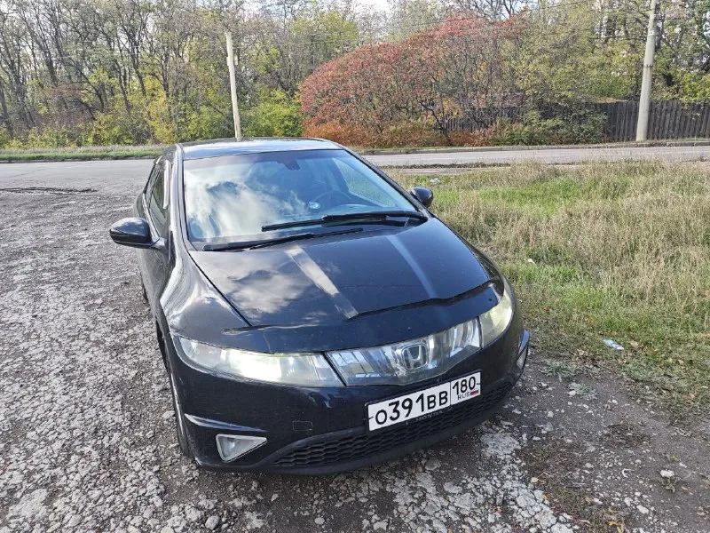 Honda civic 5d 1,8 амт 223000км максимальная комплектация машина полностью обслужена переоформление... - фотография