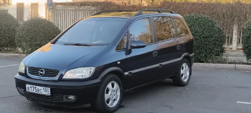 🚗 opel zafira a (опель зафира a) 🚀 обьем: 1.8 🐎209.000 км оригинальный пробег ! ⛽️ топливо: бензин 🚅... - фотография