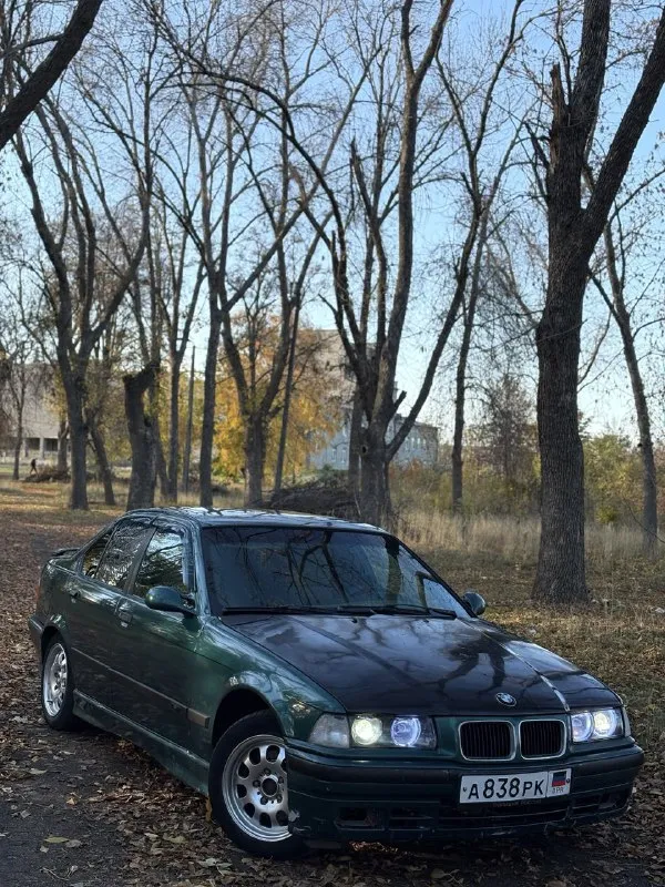 Продам bmw 316i (e36) 🔥 год выпуска:1993🔥 пробег, км:111.111 🔥 модификация:1.6 mт 🔥 тип двигателя:бензин🔥 коробка передач :механика 🔥 привод:задний тип кузова : легковой седан🔥 koмплeктaция: comfort🔥 цвет: зеленый 🔥 документы-постоянный днр учет. (переоформляемая) в продаже легенда bmw e36 на полном ходу, в боевом состоянии, готова к зимнему сезону. двигатель после капититалки, работает идеально, не троит, не дымит, заводится с пол оборота. кпп(5 ступка)-всё в рабочем состоянии, все передачи включаются, без хрустов, ничего не выбивает. ходовая в порядке, единственное-задние стойки под замену. свет, люк, стеклоподьемники, печка всё в рабочем состоянии. в подарок полный багажник запчастей. так же имеется видео, по просьбе отправлю для более лучшего осмотра авто. цена:129.999 тысяч звонить в любое удобное время по номеру : +79495752024 ( если недоступен, telegram, whatsapp на этот номер 🤝) возможен пригон по договоренности. возможен обмен. - фотография - 7