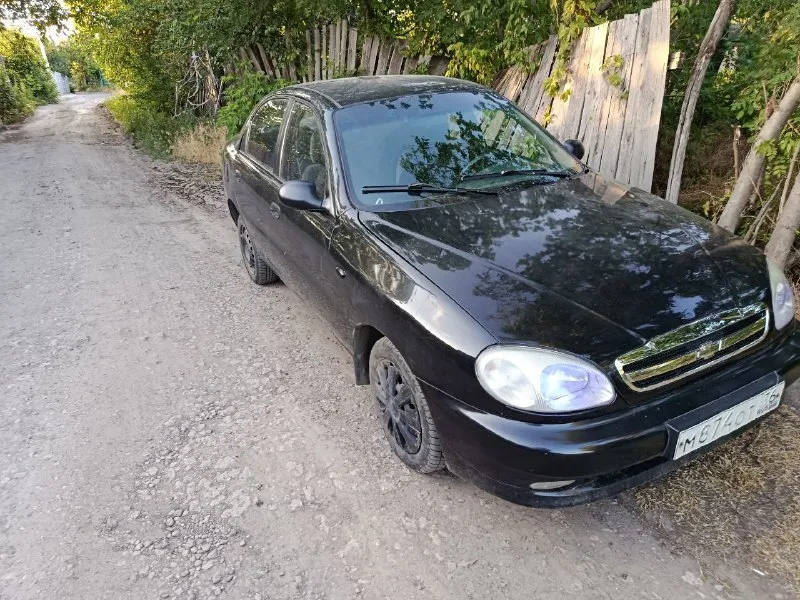 Донецк 130т. р.торг. продам шевроле ланос,2007г. цвет черный, г/у, стеклоподъёмники, нужно варить, т. +79493828128 - фотография - 2