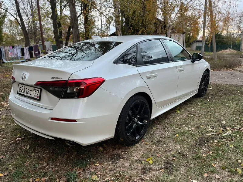 ⭐продам⭐ 🆕новое авто🆕 🤝возможен обмен🤝 🔥2.700.000 руб🔥 🚙 honda civic sport 2022 год 🚙 ✅2.0 бензин автомат ✅6216 км оригинальный пробег!! ✅без каких либо вложений ✅под рулевые лепестки ✅удержание полосы ✅авто нужно видеть в живую!! ✅оно просто новое! ✅приезжайте с любыми проверками!! ‼оформление без проблем‼ ➡г. донецк, ул. краснооктябрьская 1б 📞+7949-315-25-51 📲 tg: дмитрий пензов 📞 звоните: +7(949)3152551 - фотография - 4