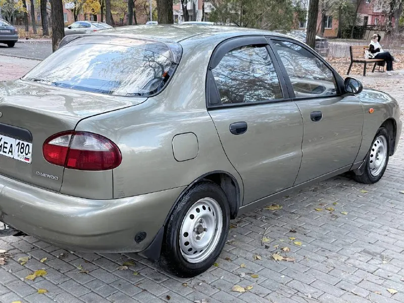 Daewoo lanos поляк 1.6 106лс 2005г евро 4 пропан ( узаконен ) гидроусилитель руля монитор с блютус автомобиль в идеальном состоянии без намека на ржавчину один собственник пробег 191т км в родном окрасе родное остекление любое оформление цена из-за срочности 255.000р +79495097888 донецк 📲 tg: дешевые колеса 📞 звоните: +7(949)5097888 - фотография - 3