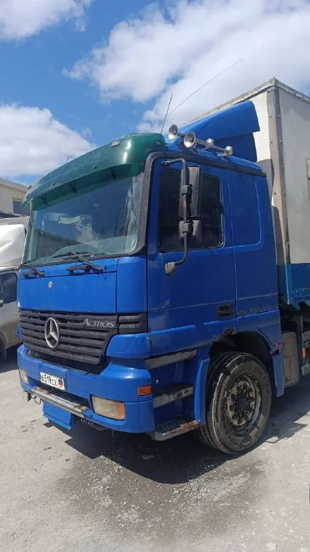 Изотермический фургон mercedes actros, 2002 продается mercedes actros в рабочем состоянии! все подро... - фотография