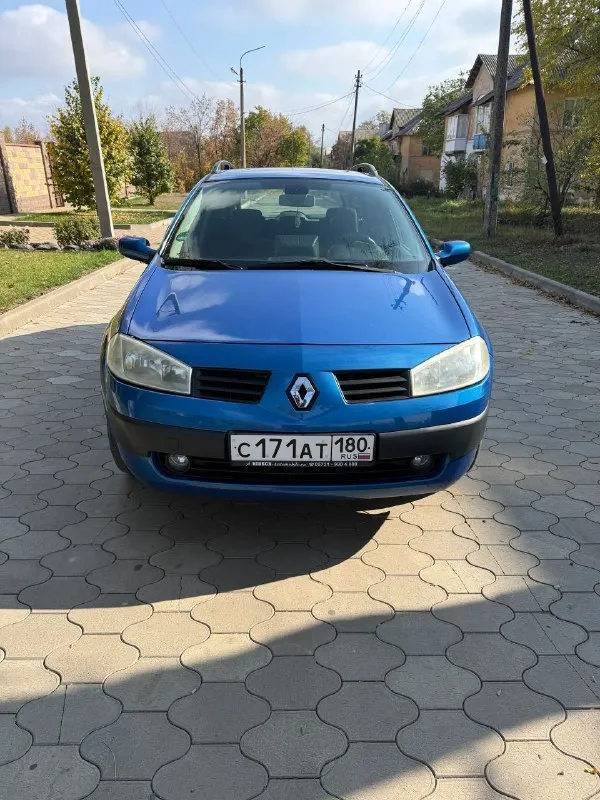 ‼️продам renault megane 2 (универсал) 1.6 2005г. в ✅ пригнан с германии ✅ ровный кузов ✅ все стекла... - фотография
