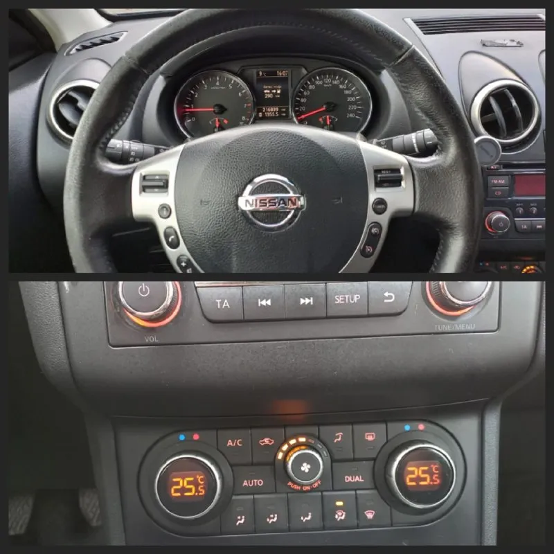 Продаю автомобиль nissan qashqai 2012 года в отличном состоянии для своих лет. один владелец с момента покупки. пробег родной. автомобиль в заводском окрасе. без гнили и ржавчины. по кузову как на фото. то проходила во время по регламенту. замена масла в двс каждые 8 тысяч. замена жидкостей. масло 5w40. мотор 1.6 цепной механика без нареканий вложений не требует. с последнего было заменено сцепление, колодки. юридически чист. вся обработана антикором. автомобиль с хорошей комплектацией, климат-контроль раздельный. полный электро-пакет. датчик света и дождя. подогрев сидений. круиз контроль. резина зима-лето yokoxama на дисках в отличном состоянии. осмотр г. донецк по договорённости. продажа с полным переоформлением. цена 970000 звонить по номеру телефона +79496167298 если нет связи пишите в телеграмм. - фотография - 9