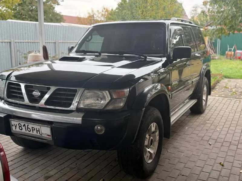 В продаже nissan patrol y61, 3.0 л, турбодизель, рамный, 7-и местный внедорожник, технически обслуже... - фотография