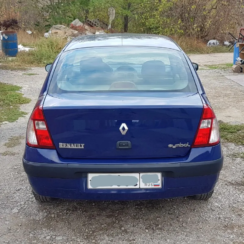 Продам renault симбол ( renault symbol), 1.4, бензин, мкпп, 2005 года. пробег: 185 000т. км. цена: 365 000р. торг у капота. осмотр в донецке. полное переоформление. машина в хорошем состоянии, мотор масло не ест, кузов без ржавчины, чистый салон. комплектация: кондиционер, усилитель руля, регулировка руля, птф, airbag, эл. стеклоподъёмники перед, штатная магнитола с управлением под рулём, центральный замок, два ключа, пара зимних шин. тел: +79493281846 📞 звоните: +7(949)3281846 - фотография - 5