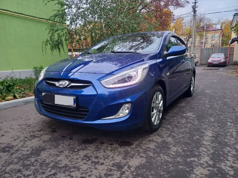 Хендай солярис 2013 года выпуска декабрь авто в отличном состоянии, вложений не требует. в родном ок... - фотография