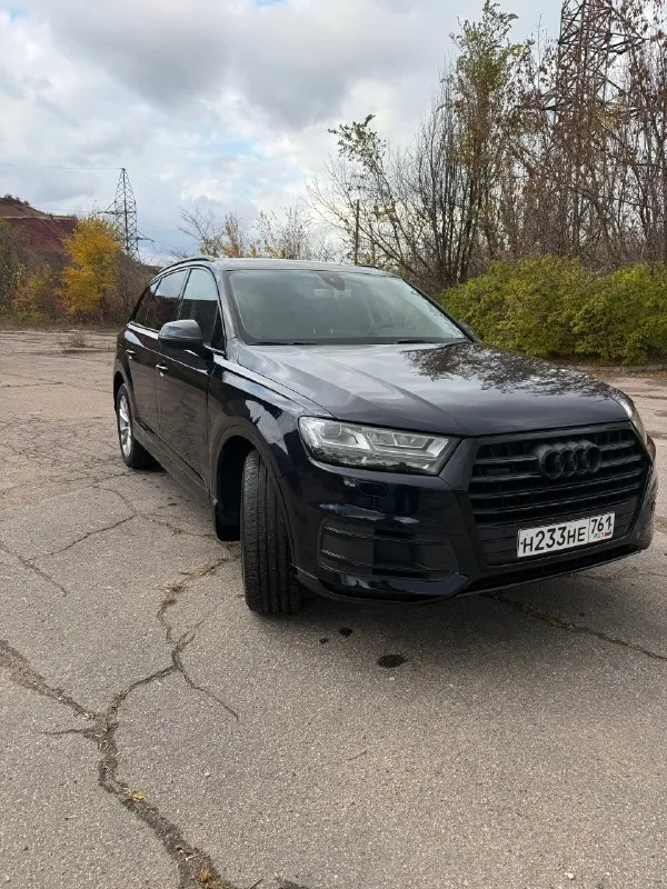 ‼️‼️ цена снижена ‼️‼️ 💸2 950 000💸 audi q7 ✔️ 2015 год ✔️ родной пробег 200 000 ✔️ богатая комплектация: ✅ дотяжки дверей ✅ пневматическая подвеска ✅ умный свет ✅ климат контроль ✅ подогрев руля ✅ расширенная мультимедиа ✅ резина michelin pilot sport ✅ режимы вождения ✅ адаптивная подвеска ✅ адаптивный круиз контроль ✔️ машина технические в идеальном состоянии ✔️ коробка и мотор без нареканий ✔️ полностью отслужена и готова к эксплуатации 📱 79494287607 📞 звоните: +7(949)4287607 - фотография - 1